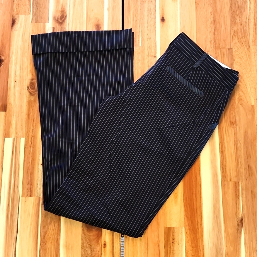 Paul & Joe for Target Womens/Juniors Black Pinstripe Trousers Pants - Size 7